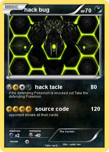 Pokemon hack bug
