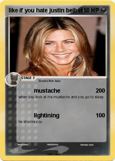 Pokemon like if you hate justin beiber