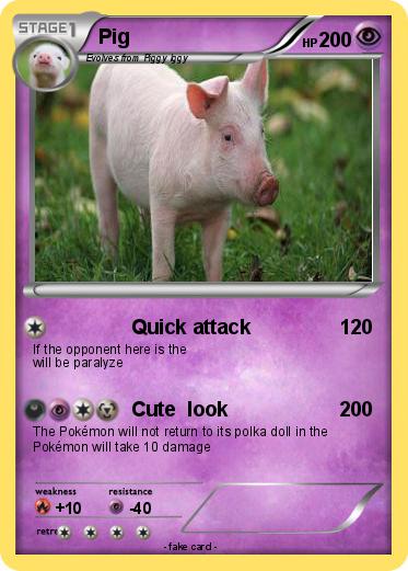 Pokemon Pig