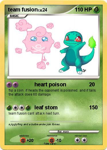 Pokemon team fusion