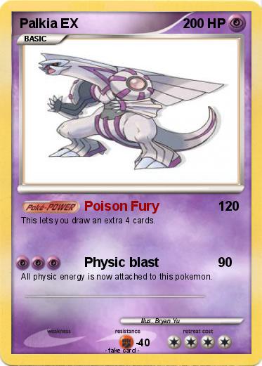 Pokemon Palkia EX