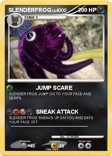 Pokemon SLENDERFROG