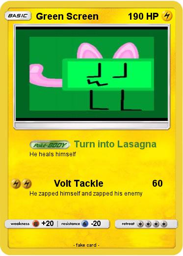 Pokemon Green Screen