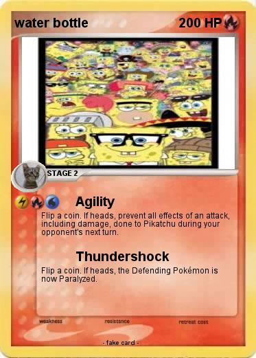 Pokemon water bottle