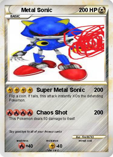 Pokemon Metal Sonic