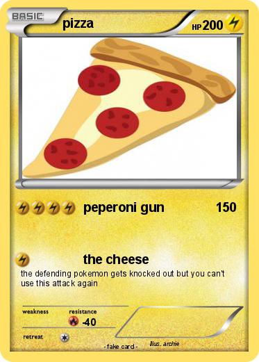 Pokemon pizza