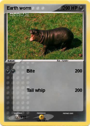 Pokemon Earth worm