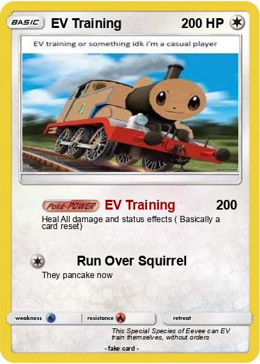 Pokemon EV Training