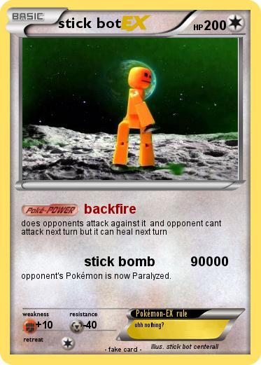 Pokemon stick bot Pokemon stick bot