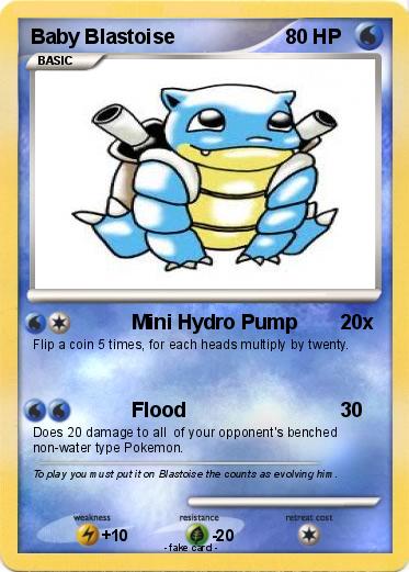 Pokemon Baby Blastoise