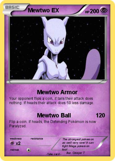 Pokemon Mewtwo EX