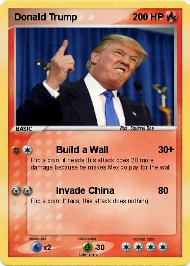 Pokemon Donald Trump