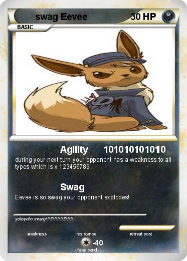 Pokemon swag Eevee
