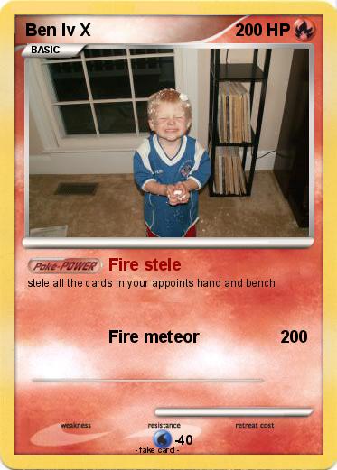 Pokemon Ben lv X