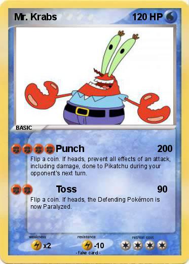 Pokemon Mr. Krabs