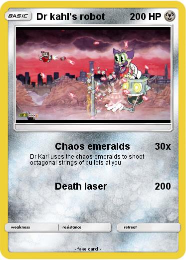 Pokemon Dr kahl's robot