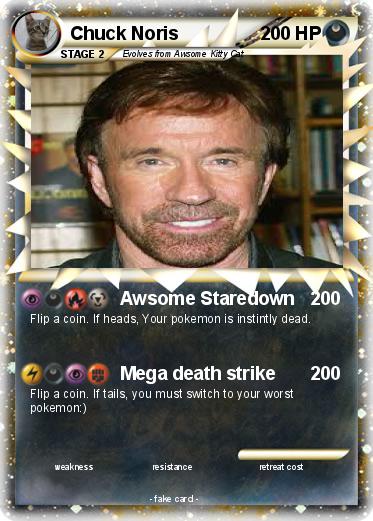 Pokemon Chuck Noris