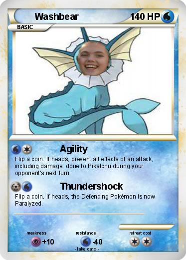 Pokemon Washbear
