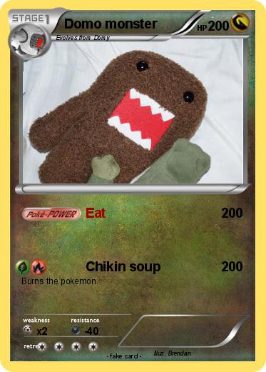 Pokemon Domo monster