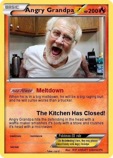 Pokemon Angry Grandpa