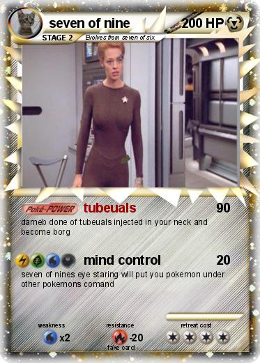 Pokemon seven of nine
