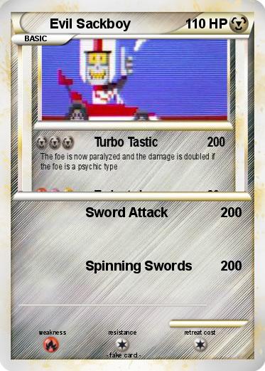 Pokemon Evil Sackboy