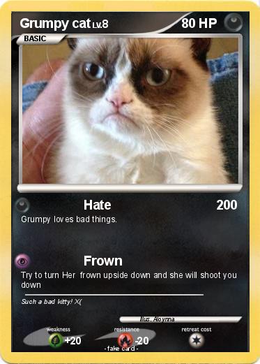 Pokemon Grumpy cat