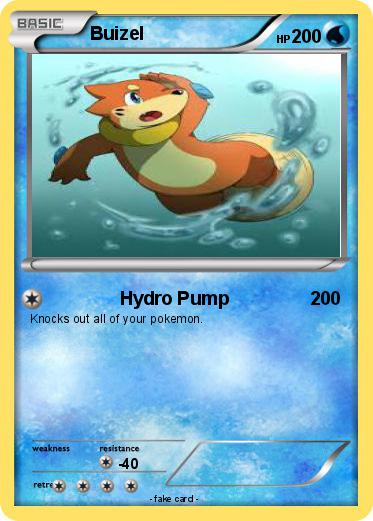 Pokemon Buizel