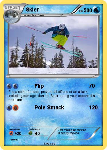 Pokemon Skier