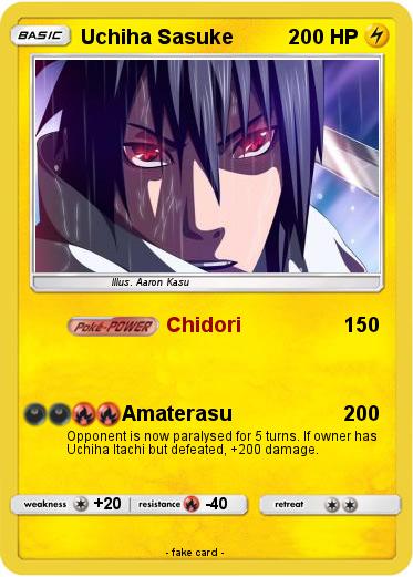 Pokemon Uchiha Sasuke