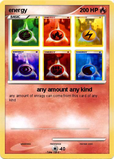 Pokemon energy