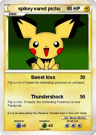 Pokemon spikey eared pichu