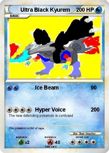 Pokemon Ultra Black Kyurem