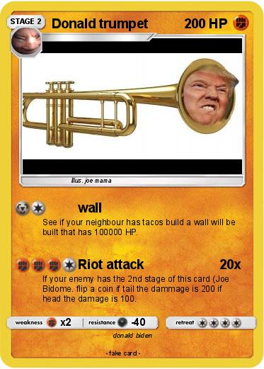 Pokemon Donald trumpet