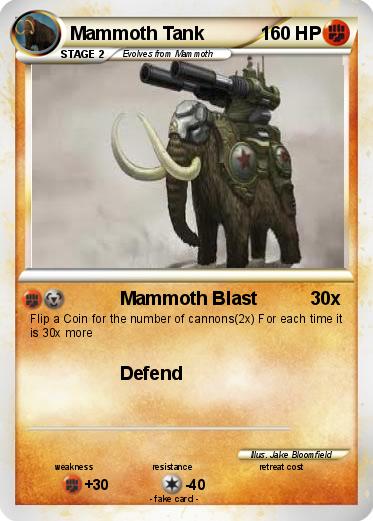 Pokemon Mammoth Tank