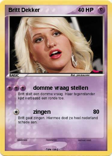 Pokemon Britt Dekker