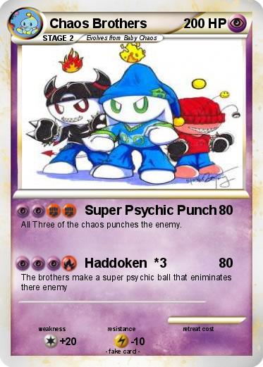 Pokemon Chaos Brothers