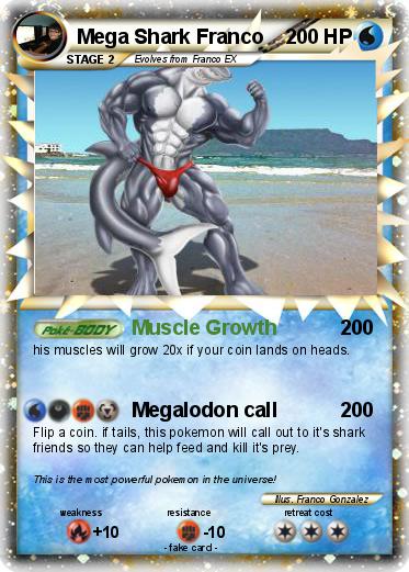 Pokemon Mega Shark Franco