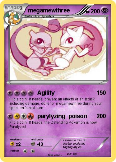 Pokemon megamewthree