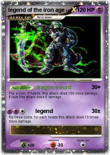 Pokemon legend of the iron age