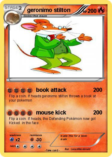 Pokemon geronimo stilton