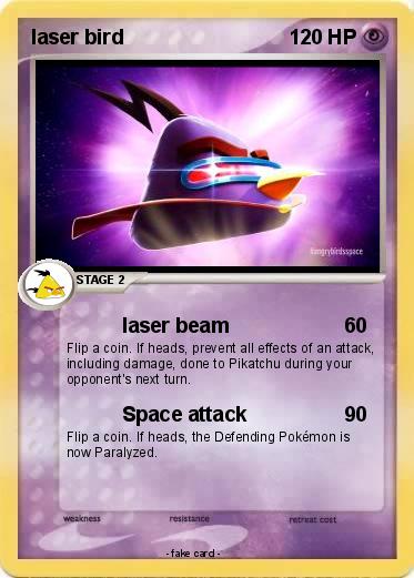 Pokemon laser bird