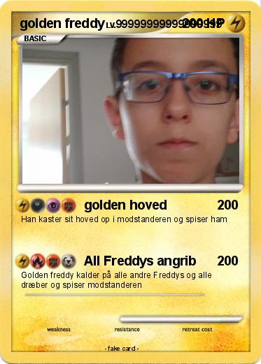 Pokemon golden freddy