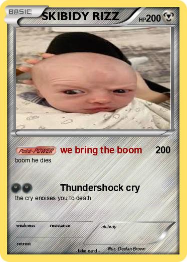 Pokemon SKIBIDY RIZZ
