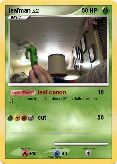 Pokemon leafman
