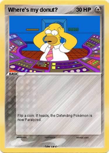 Pokemon Where's my donut?