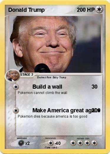 Pokemon Donald Trump