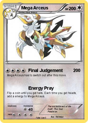 Pokemon Mega Arceus