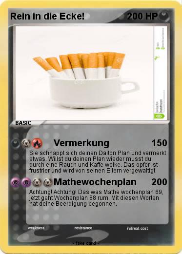 Pokemon Rein in die Ecke!