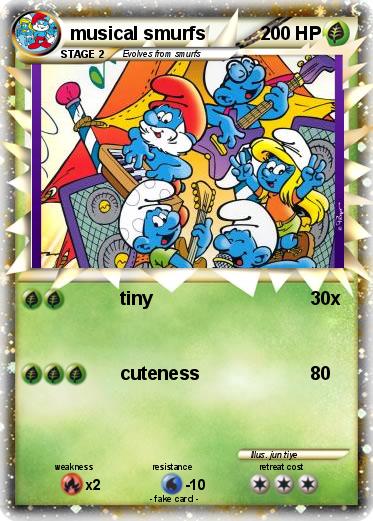 Pokemon musical smurfs
